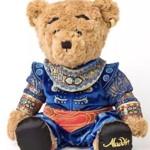 Disney Aladdin Genie Bear Plush Theatrical Broadway Musical 16" Stuffed Teddy